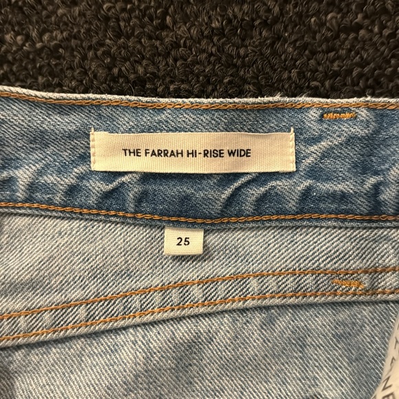 Denim ForumThe Farrah Hi-Rise Wide Jean (size 25, regular length) - Picture 5 of 10